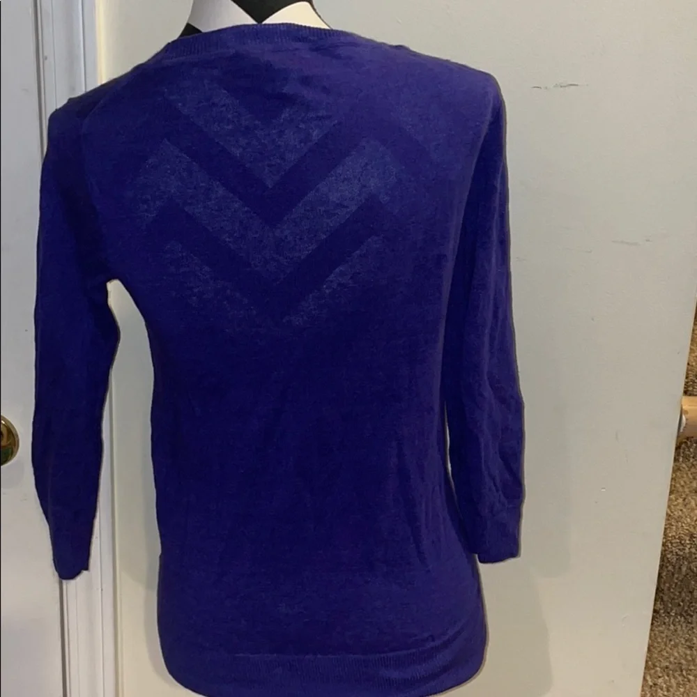 Women’s J. Crew Rib Neck Sweater 100% Linen